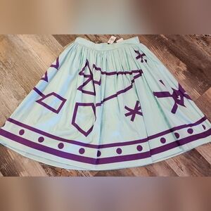 NWT Alice In Wonderland Teacup Skirt size M